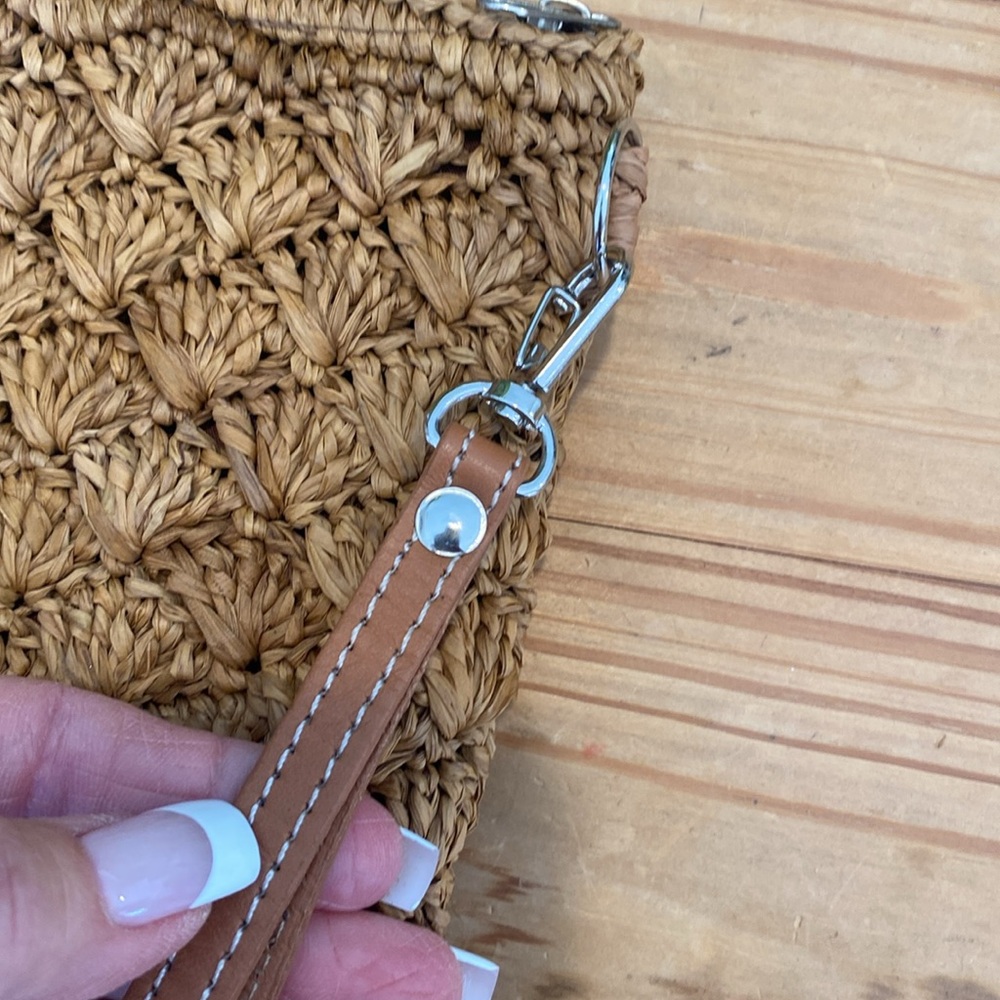 🎉 NEW‼️BEAUTIFUL MASOVA RAPHIA WRISTLET CLUTCH‼️ - Picture 4 of 15